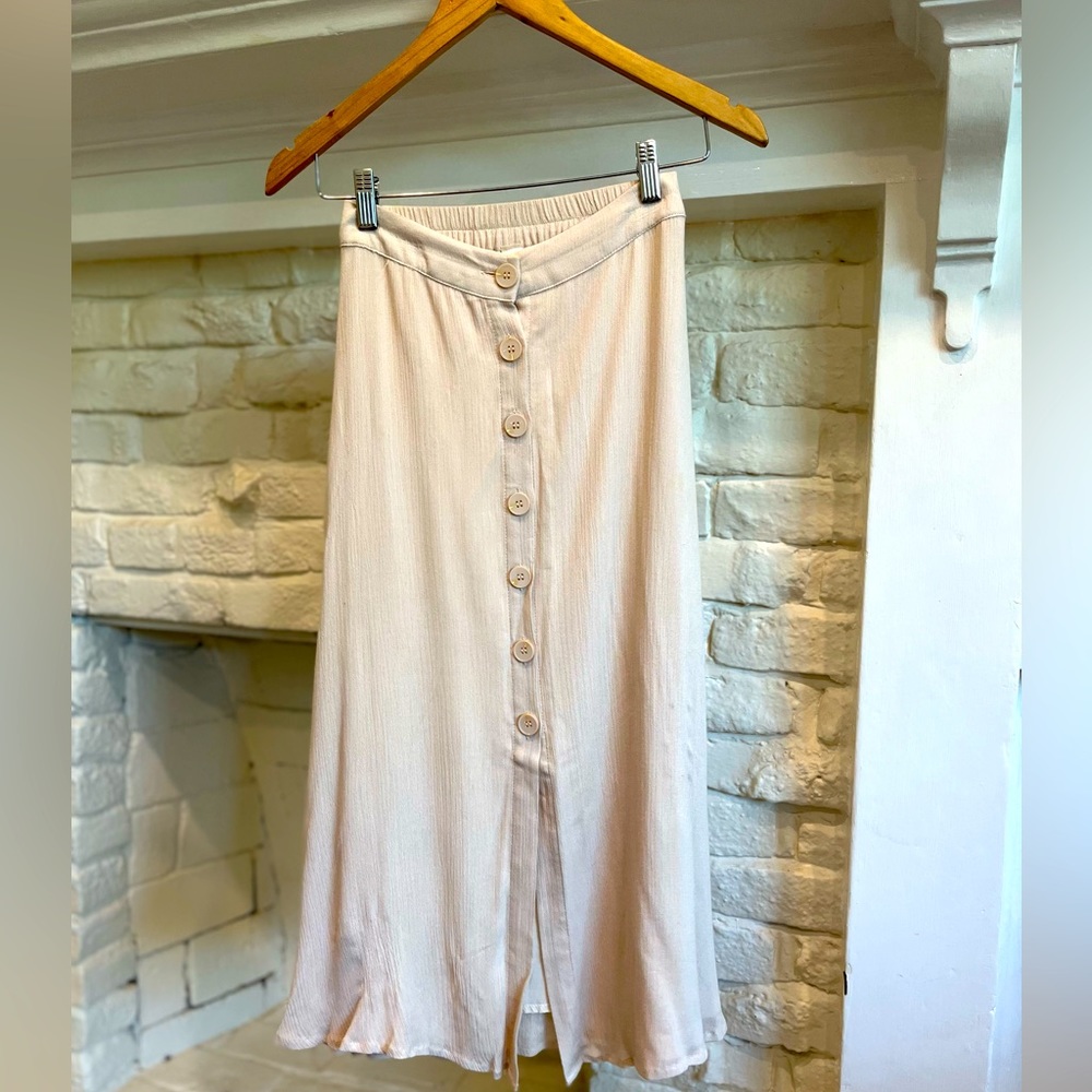 Mahina Flowy Midi Skirt